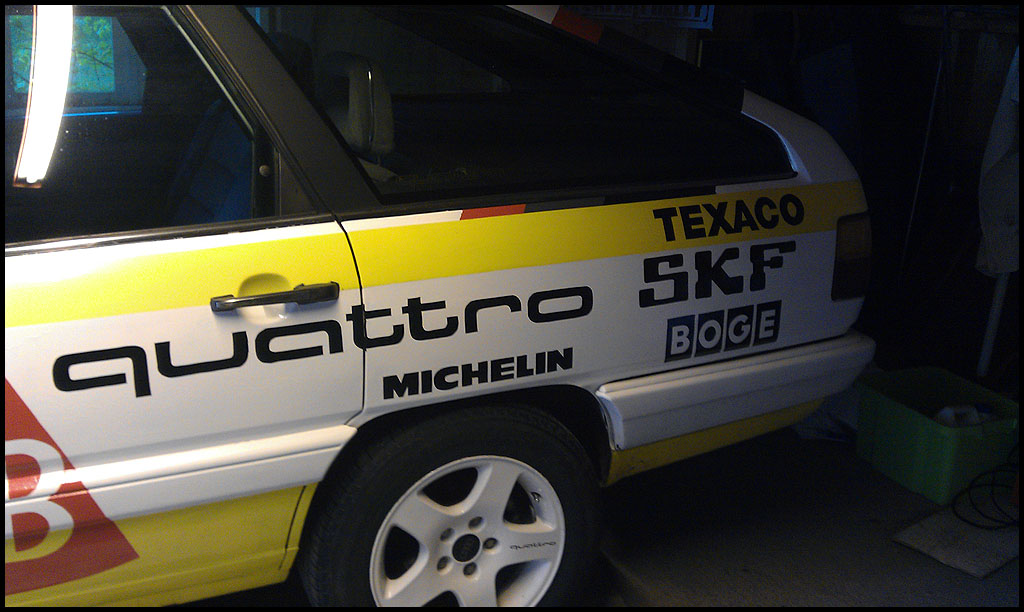 Audi 100 Rally